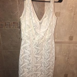 Off White glitter dress